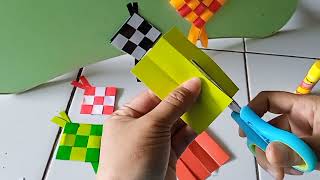 Yuk Membuat Ketupat dari Kertas Origami | Ketupat Hiasan