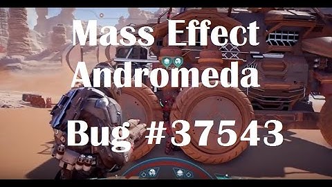 Mass Effect: Andromeda Bug: Enemy Stuck in Object