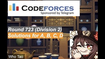 Solutions for Codeforces Round 723 (A, B, C1/2, D)
