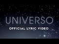 Blas Cantó - Universo (Official Lyric Video)