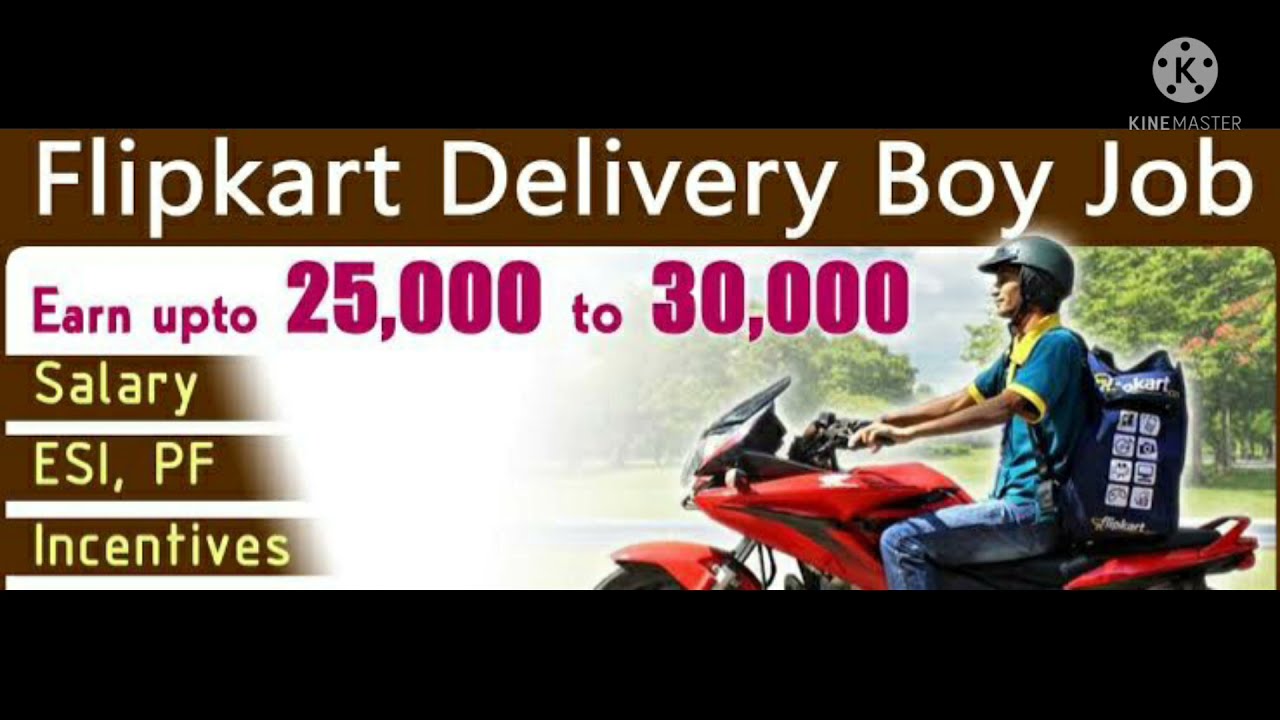 Flipkart Delivery Boys Jobs in Bangalore YouTube
