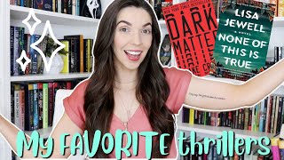 My FAVORITE thrillers of all time (part 2) | 11 thriller book recommendations
