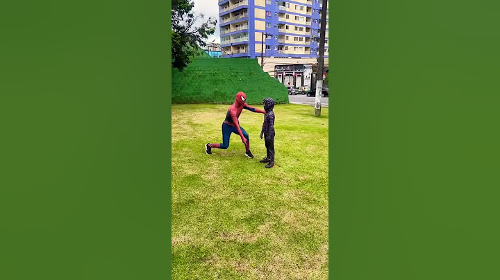 Homem aranha ensina mortal ao mini venom 😱