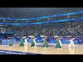 Feel the rhythm of Chinese traditional culture presented by the cheerleaders