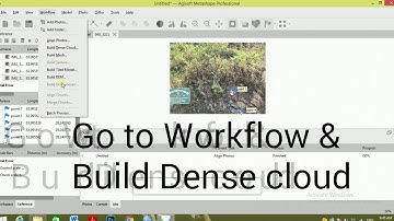 AgiSoft Metashape photoscan workflow to make 3D image