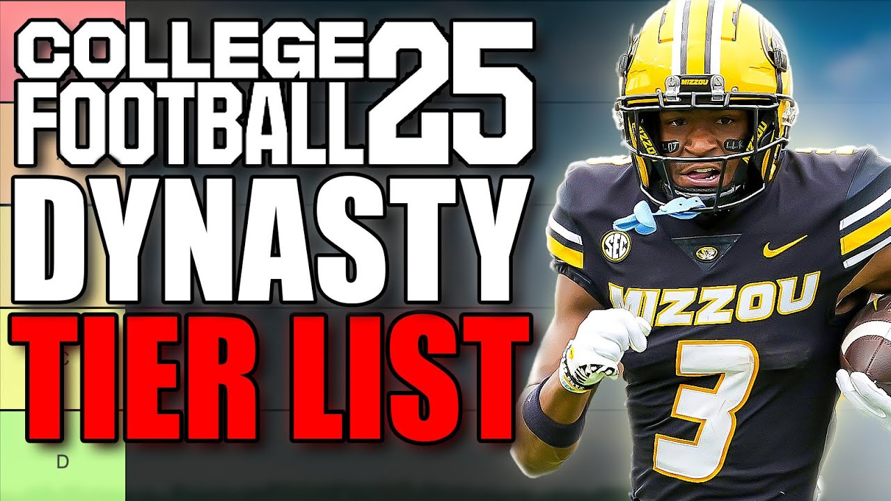 Top SEC Schools To Rebuild In College Football 25 Dynasty Mode YouTube Top SEC Schools To Rebuild In College Football 25 Dynasty Mode YouTube