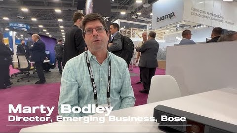 InfoComm 2022 - Bose VB-S