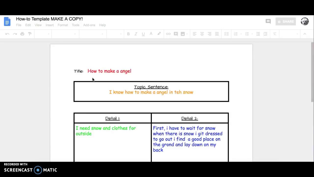 Google Doc Making A Template Graphic Organizer YouTube Google Doc Making A Template Graphic Organizer YouTube
