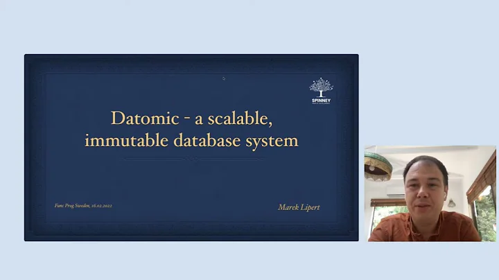 Datomic - a scalable, immutable database system by...