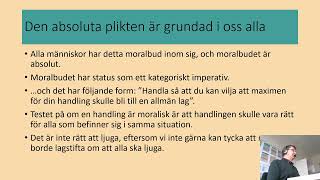 Kants Pliktetik Med Tal