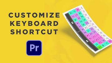 How to customize Keyboard shortcuts | Premiere Pro Tutorial