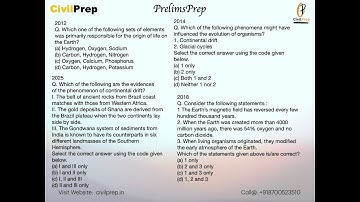 PrelimsPrep: A PYQ Rooted Prelims Program #upsc2026  #geography #prelims2026 #upscprelims