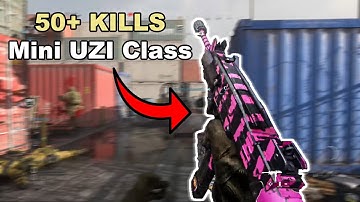 Call Of Duty: Modern Warfare Gameplay (50+ KILLS) Mini UZI in Modern Warfare | UZI Best Class Setup