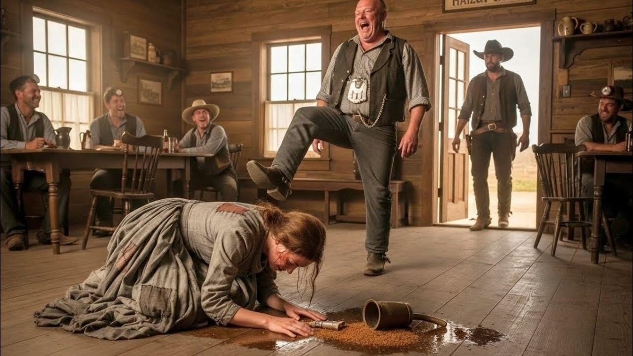 Humiliated on the Saloon Floor — Until the Scarred Cowboy Said One Word