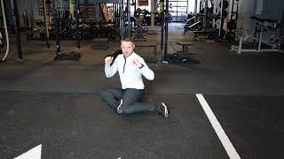 90:90 hip reverses