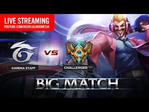 BIG MATCH : Garena Staff VS Challenger Tier