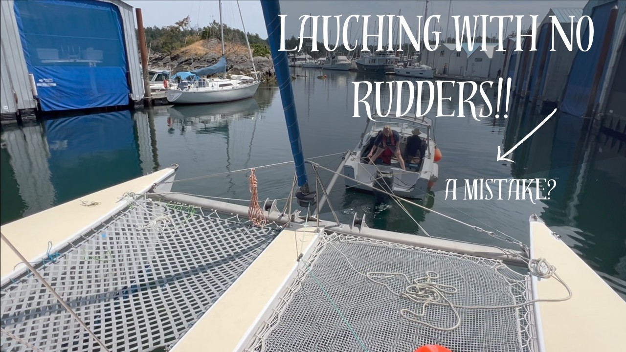 Boat Without Rudder We Launch our Boat WITHOUT RUDDERS, did we made a huge mistake? - YouTube