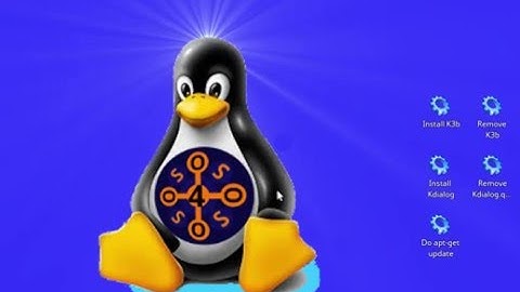 Q4OS.net  Automated Installers using Kdialog - Q4OS Linux