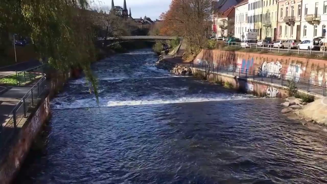 Fluss Dreisam in Freiburg fließt bergauf umgekehrt YouTube Fluss Dreisam in Freiburg fließt bergauf umgekehrt YouTube