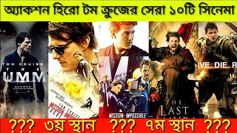 টম ক্রুজের সেরা ১০টি সিনেমা।। Top 10  Movies of Tom Cruise।#worldmemories #tomcruise #top10movies
