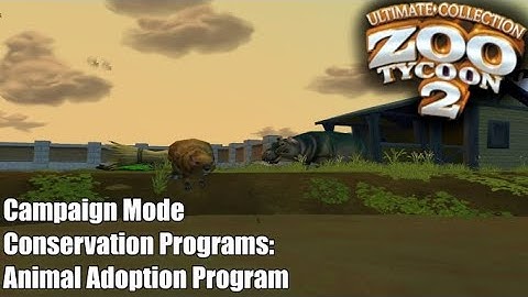 Zoo Tycoon 2: Campaign Mode - Conservation Programs Scenario 1