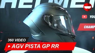 AGV Pista GP RR Matt Carbon full-face helmet - ChampionHelmets.com - YouTube