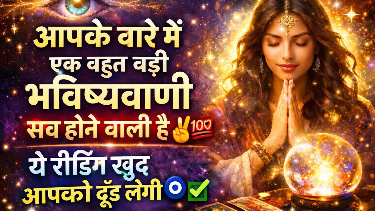 आपके बारे में एक बहुत बड़ी भविष्यवाणी सच होने वाली है 🤞💯रीडिंग आपको ख़ुद ढूँढ लेगी 🧿✔️