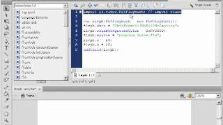 06 06  Instantiating an FLVPlayback Component in AS