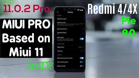 Redmi 4/4X - MIUI Pro 11.0.2 | Android 9.0 Pie | MIUI 11 STABLE | MIUI Pro Features | Review...