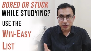 How to unlock your brain when bored or stuck during studying