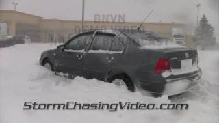 2/1/2011 Joplin, MO Epic Blizzard Conditions