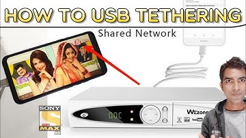 How to connect mobile with Set Top box via USB Method|| सेटटॉपबॉक्स को मोबाइल में Connect कैसे करे ?