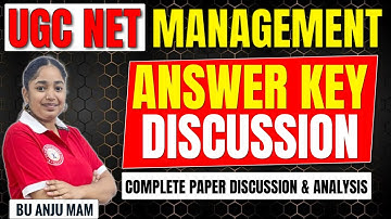 UGC NET Management Answer Key 2025 | Management UGC NET June 2025 Answer Key || UGC NET COACHING