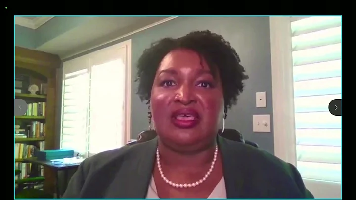 Stacey Abrams says Georgia voting law targets mino...