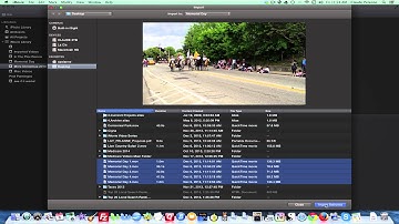 iMovie Tutorial - How to Import Videos to iMovie 11