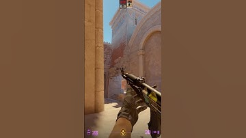 Three Flash For Control Mid On Anubis In CS2 #cs2 #shorts