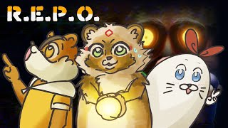 【R.E.P.O.】久しぶり！まっこりで資金調達しない？後ろにいる子誰？！【詰草マカロル】【瑞祢 陸】【多楽福屋こだま】＃まっこり