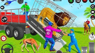 Transport Wild Animal Truck #2 Gameplay - Truck Driving, Lion || @3DPlayground-vt9tx screenshot 2