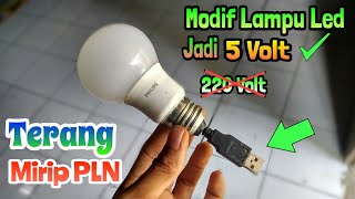 Tanpa adaptor, Langsung Ke sumber tegangan PLN AC 220 V Link Pembelian di bawah ini .... 