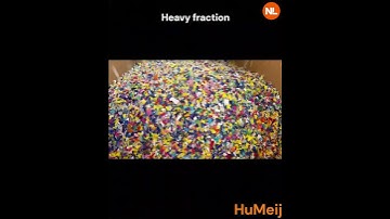 Zigzag Windshifter removing light contanimants from rigid plastics