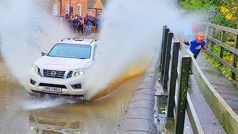 Rufford Ford IDIOTS got it CLOSED | Cars vs water compilation | #22