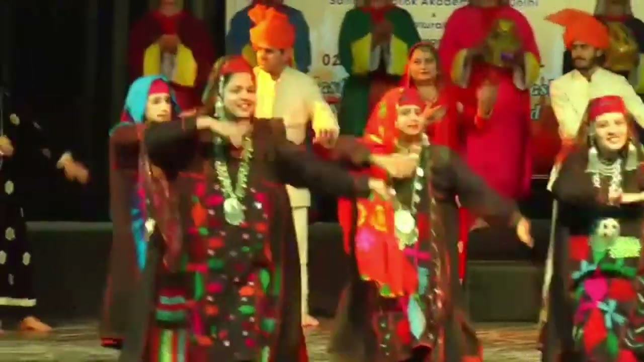 GUJJAR DANCE   Gojri Folk Dance    Dance Festival  Jammu and Kashmir    Abhinav Theatre Jammu