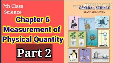 6. Measurements of Physical Quantities#7th Class#part 2#