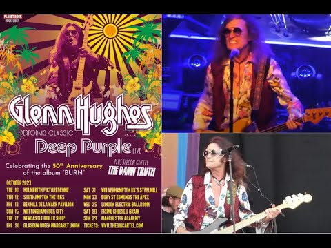 Glenn Hughes tour "Classic Deep Purple Live - Celebrating 50th Anniv. of Burn" - UK tour