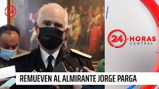Gobierno removió al jefe de la defensa del Biobío: Almirante Jorge Parga estuvo 48 horas en el cargo