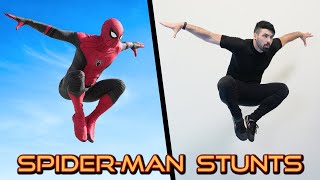 Stunts From Spiderman In Real Life (Marvel, Movie, Parkour)