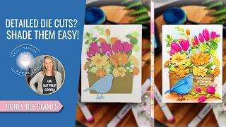 Stop Overthinking Detailed Die Cuts! Easy Shading Tips That Work: Goose Poop