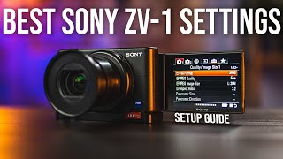 Sony ZV1  Settings for Photography and Filmmaking