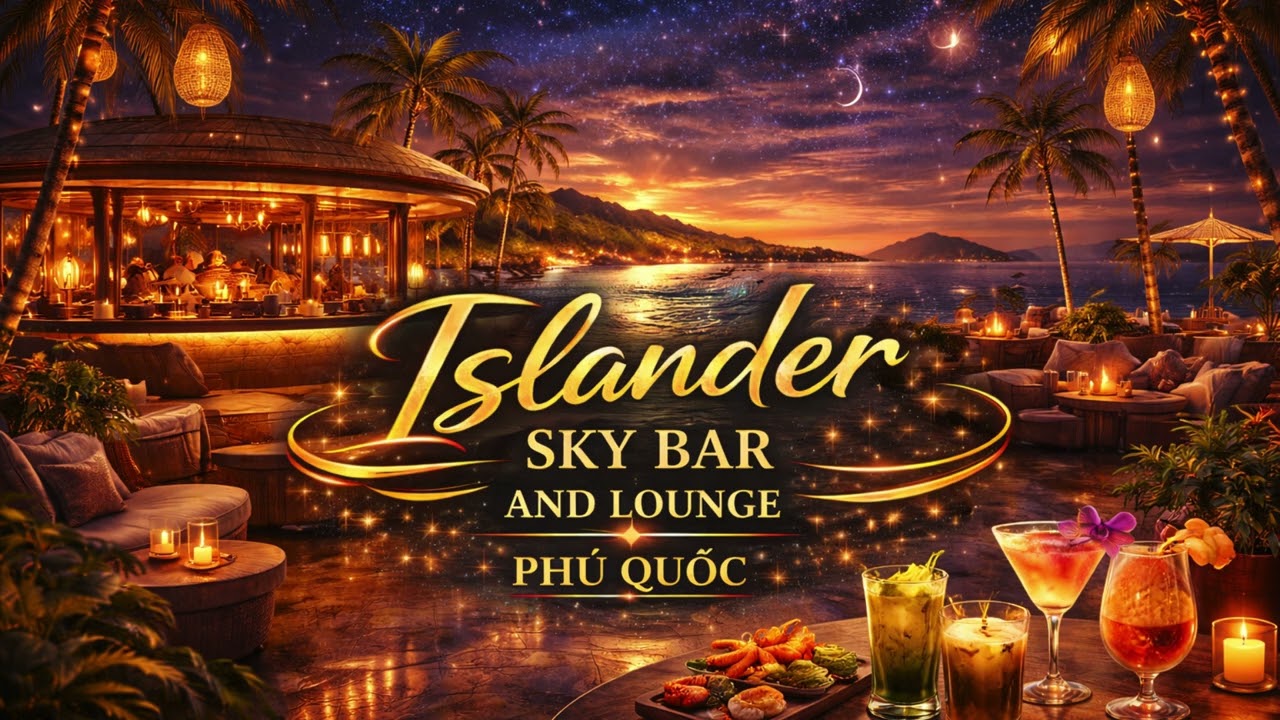 ISLANDER SKY BAR AND LOUNGE PHÚ QUỐC #phuquoc #skybar #loungemusic #midnightclub