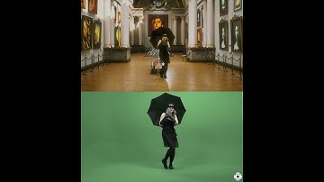 Green Screen VFX Before And After #3D #beforeandafter #greenscreen #vfx #Art #unrealengine
